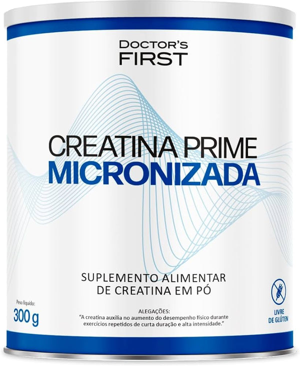 Creatina Prime Micronizada 300g - Doctor's First - Loja da Creatina