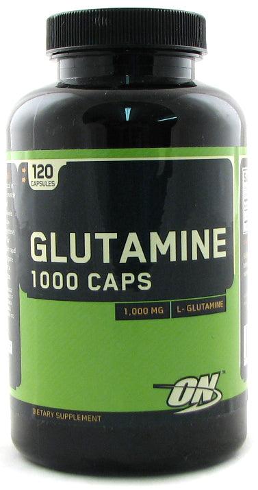 Optimum Nutrition - Glutamina 1000 Caps - 120 Capsulas - Loja da Creatina