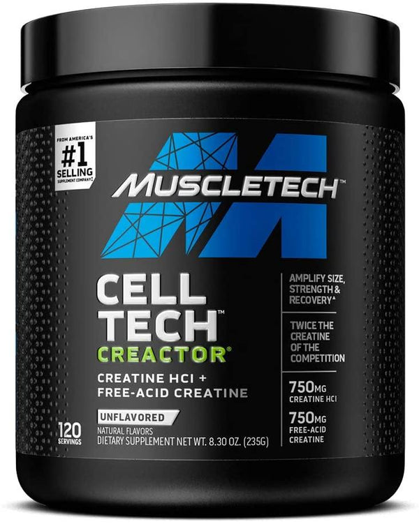 Creatina Creactor 120 Doses 203gr - Muscletech - Loja da Creatina