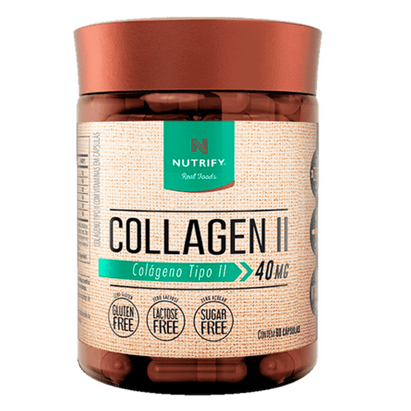 Colágeno Tipo II 60 Cápsulas - Nutrify - Loja da Creatina