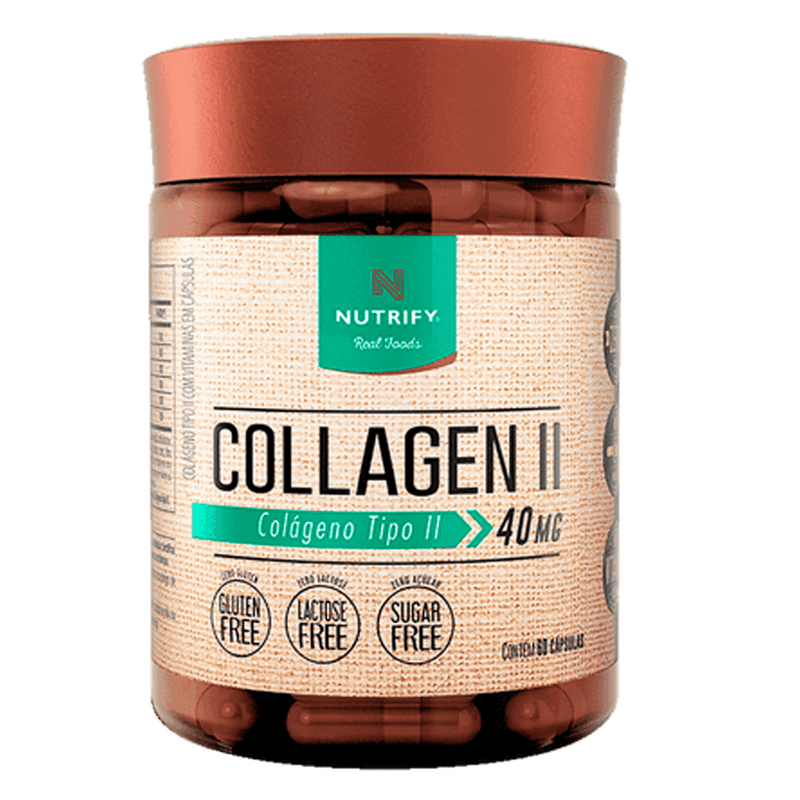 Colágeno Tipo II 60 Cápsulas - Nutrify