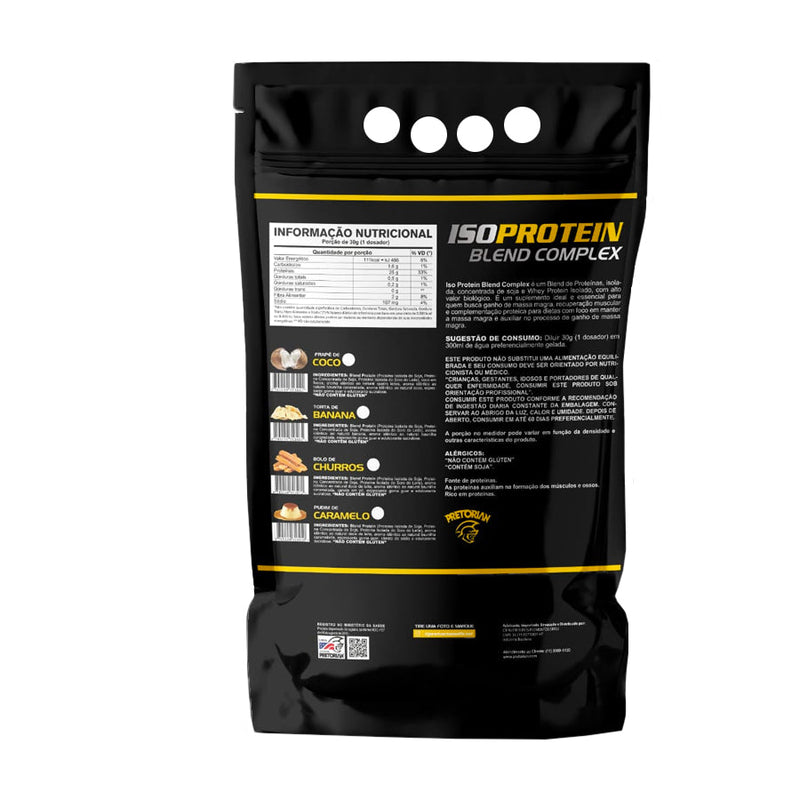 Iso Protein Blend Complex Pretorian - Pouch - Loja da Creatina