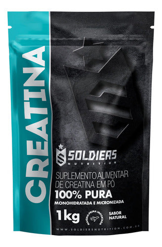 Creatina Monohidratada 1Kg - Soldiers Nutrition