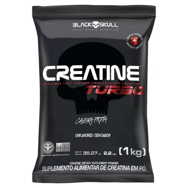 Creatina Creatine Turbo 1Kg - Black Skull