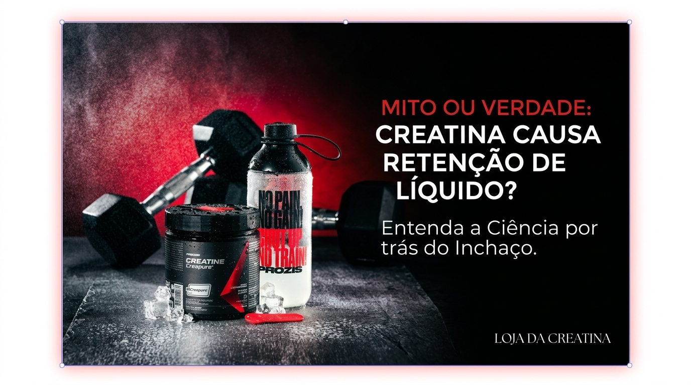 Creatina Causa Retenção de Líquido? Descubra o Mito e a Verdade