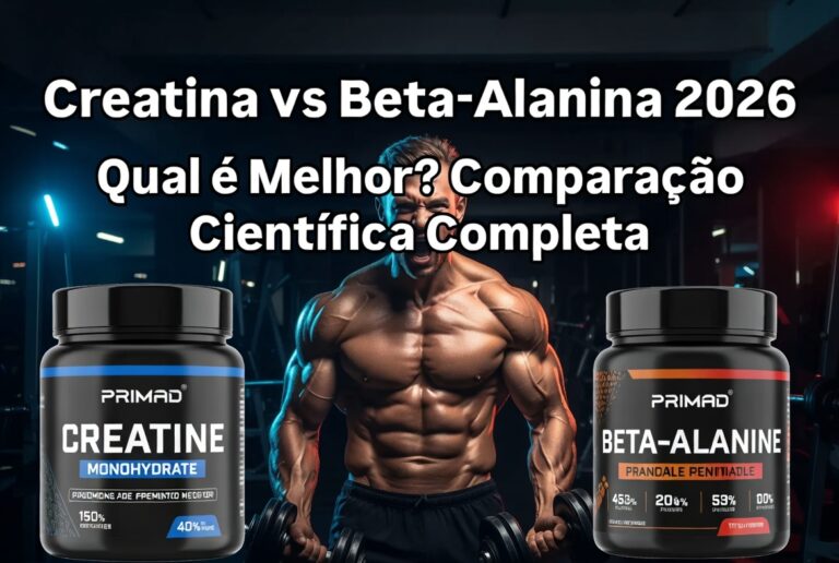 Creatina vs Beta-Alanina em 2026: Comparação Científica Completa, Mecanismos de Ação, Benefícios, Sinergia e Qual Suplemento Escolher