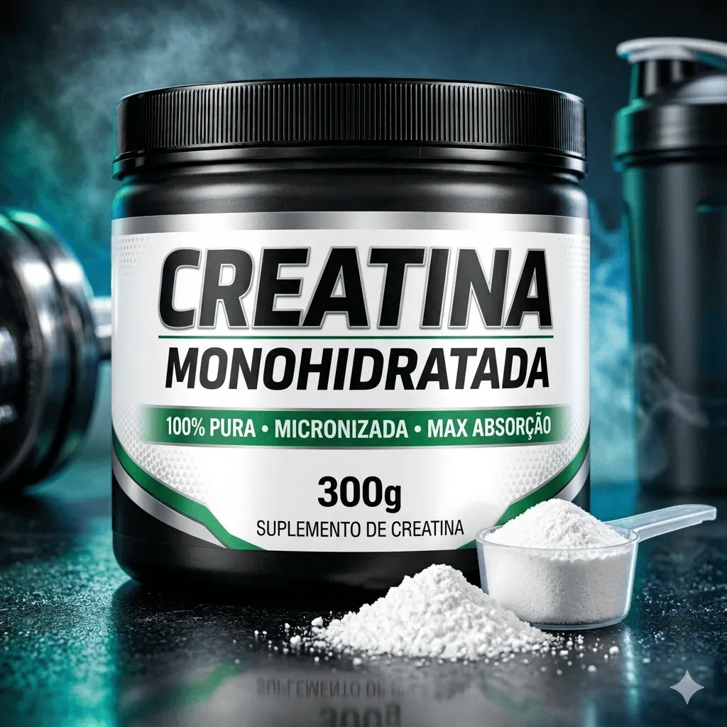 Creatina para Ganhar Força e Hipertrofia