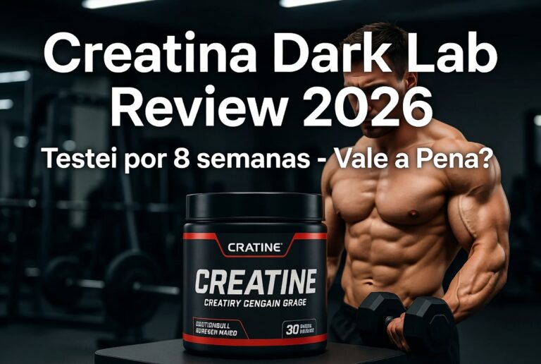 Creatina Dark Lab Review 2026: Testei por 8 Semanas – Vale a Pena Comprar?